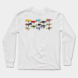 When Dinobirds Ruled the World Long Sleeve T-Shirt